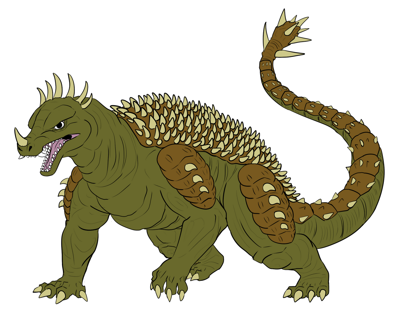 Godzilla Rivals Anguirus Godzillaverse Anguirus by KingShisa08 on DeviantArt