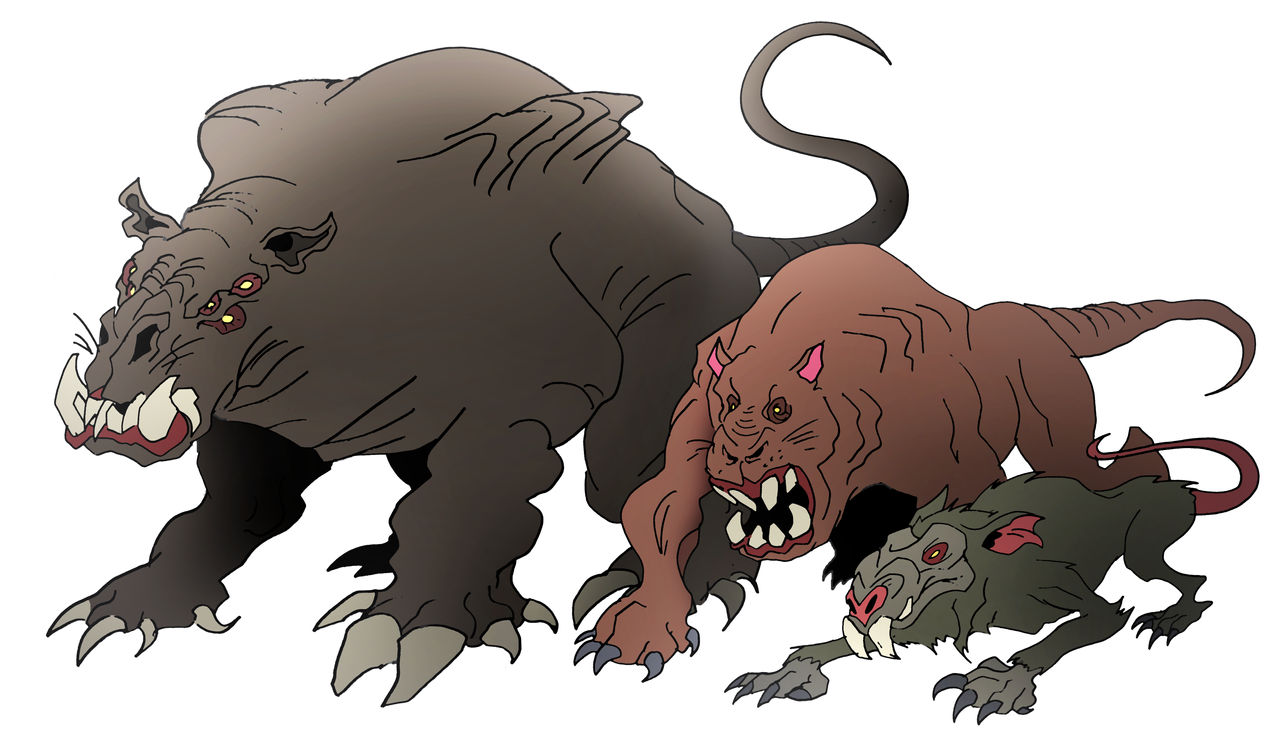 Zilla Rats Godzillaverse Giant Rats by KingShisa08 on DeviantArt