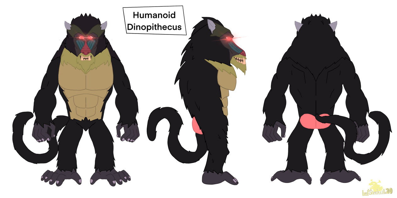 Dinopithecus Deviantart DCSHG Cyberlink Dinopithecus by KingShisa08 on DeviantArt