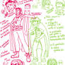 Dose for two - Character sketches