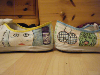 Mighty Boosh Shoes side view