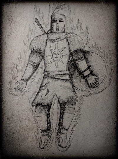 Solarire Drawing Solaire (Dark Souls) by Shirikova on DeviantArt
