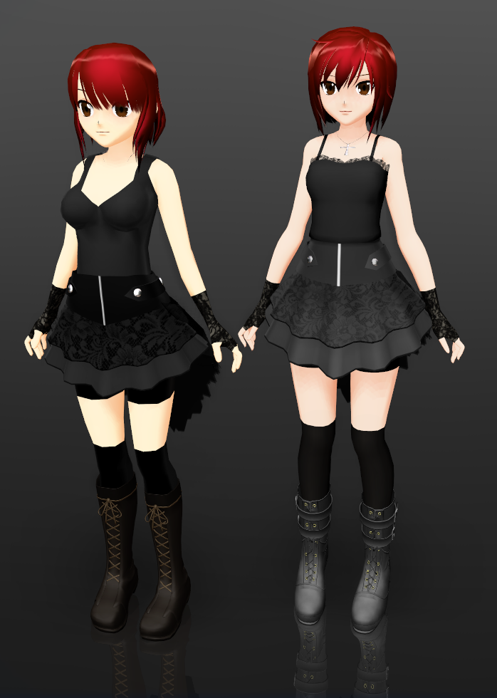 MMD Selfy Comparison