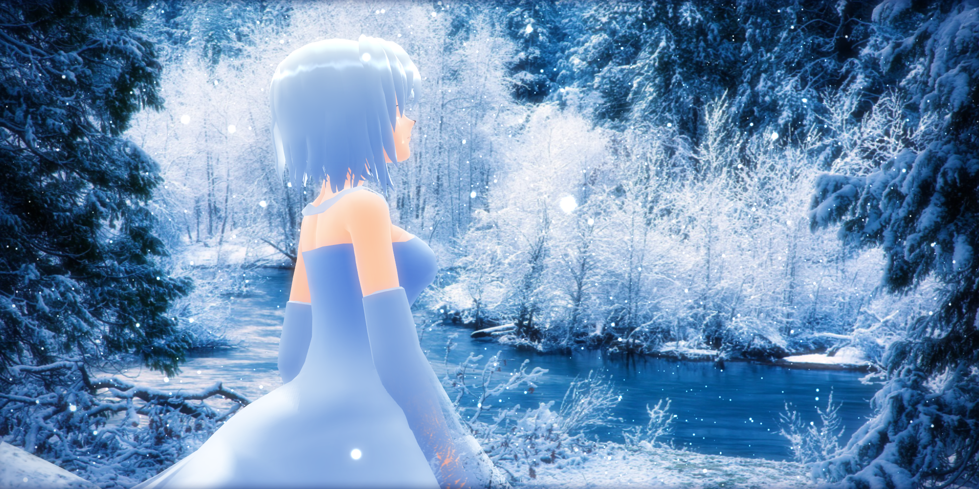 MMD The Lonely Ice Witch