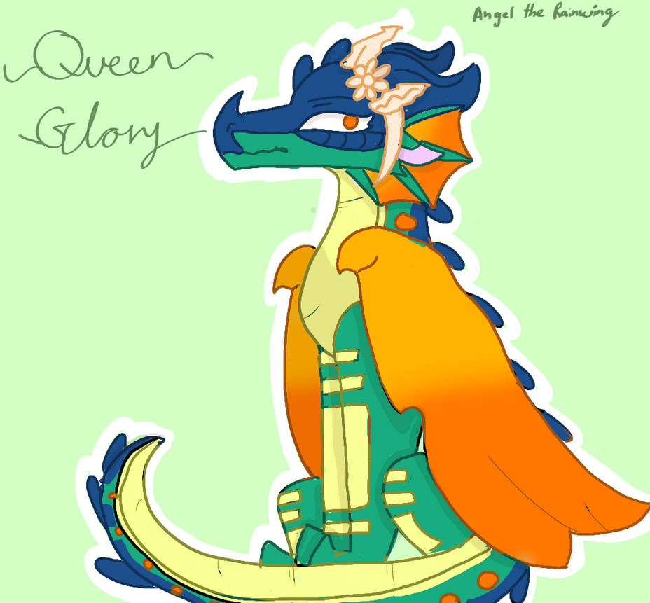 Queen Glory by Cosm1cTheRainwing on DeviantArt