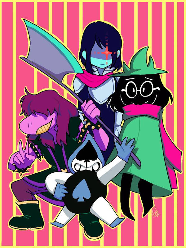 Delta rune fanart poster by iamkeylimepie14 on DeviantArt