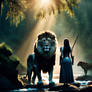 Aravis and the Lion (1)