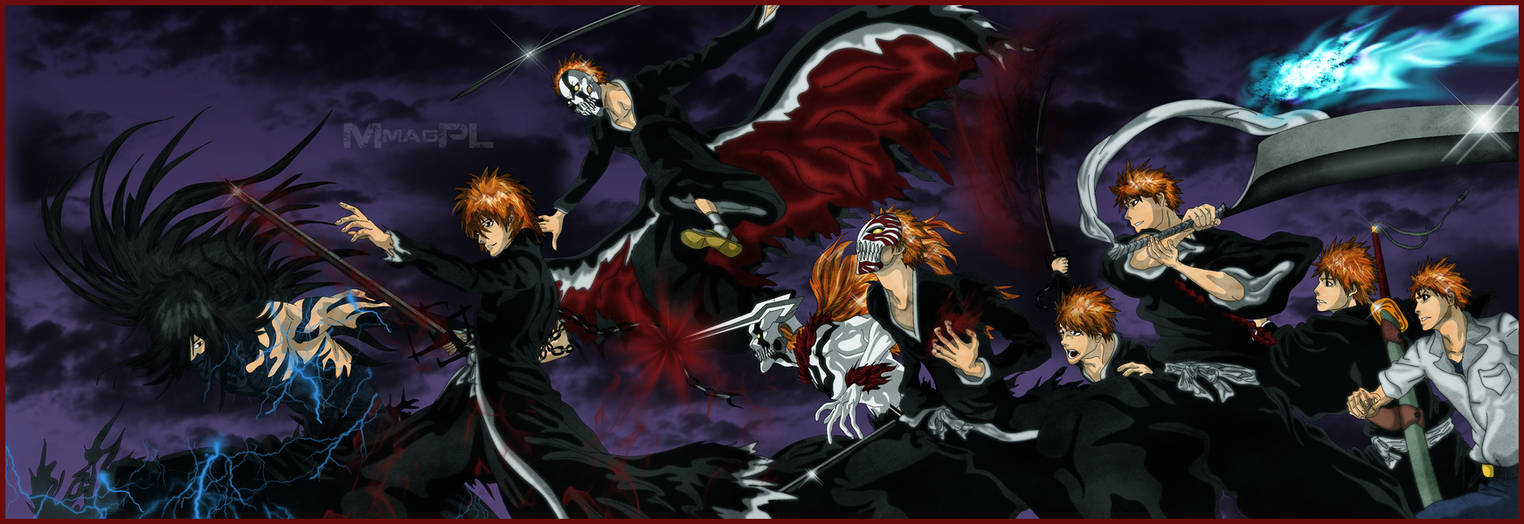 Evolution of Kurosaki Ichigo