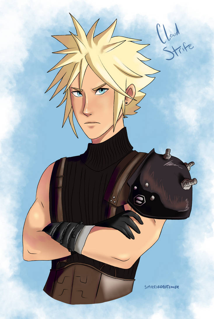 Cloud Strife by Smilesrobotlover4 on DeviantArt