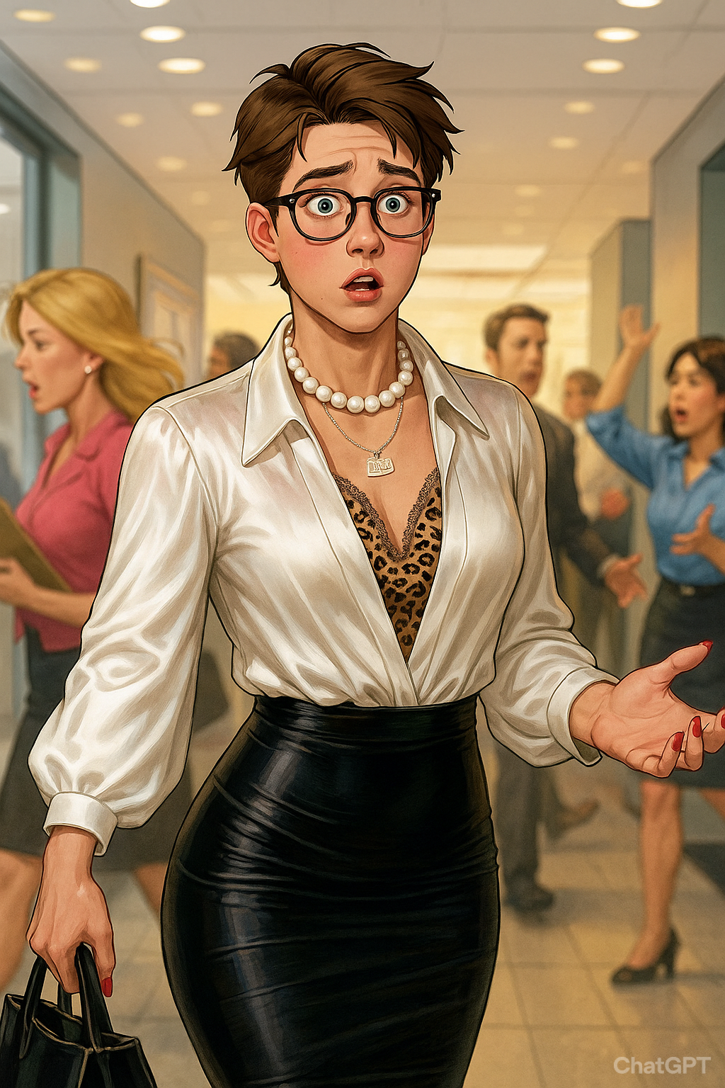 Secretaryz From secretary to a cool guy | Update by KarenCDzinha on DeviantArt