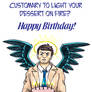 Castiel - Birthday Card