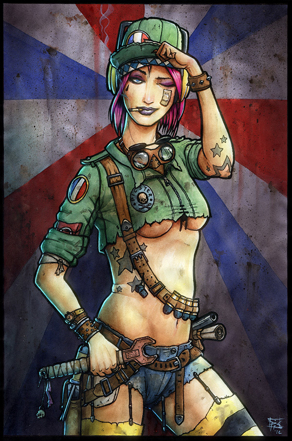 Tank Girl in Paris