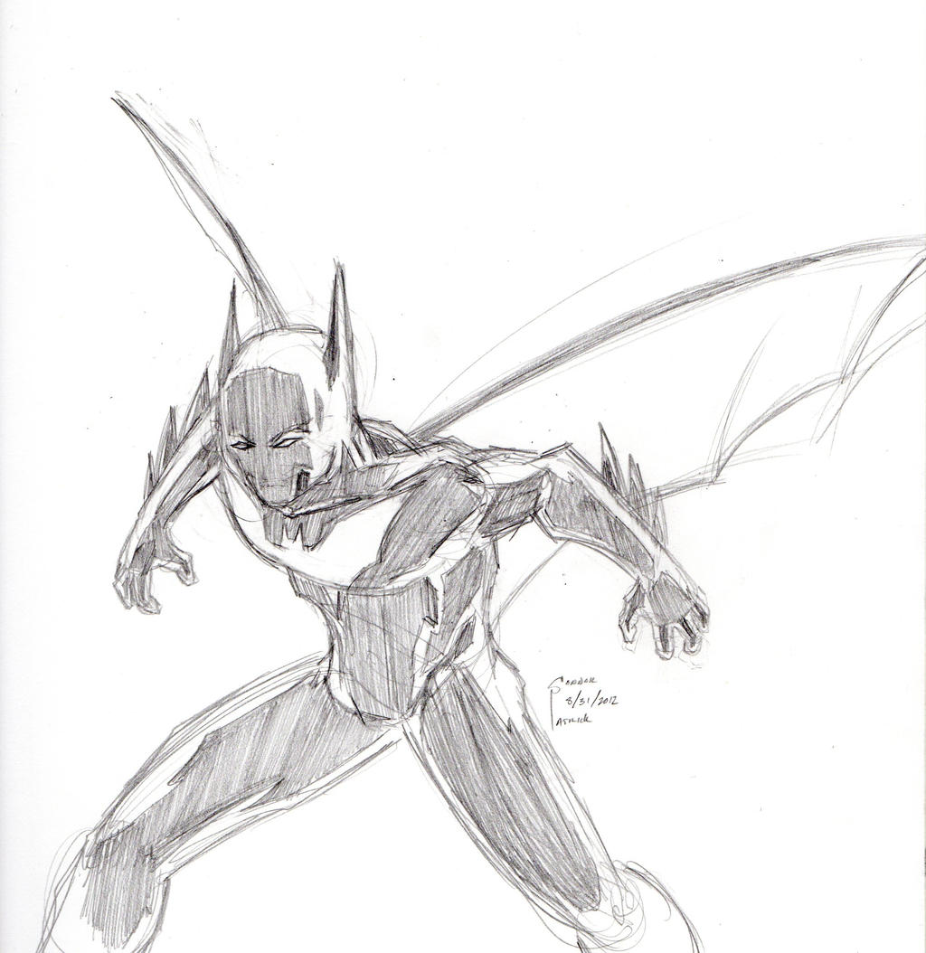 Batman Beyond - Pencils by DoYouHaveYourTowel42 on DeviantArt