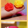 Mini Clay Roses
