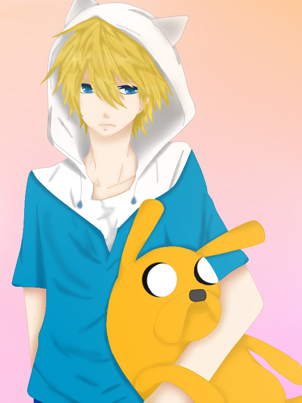 finn anime version- adventure time