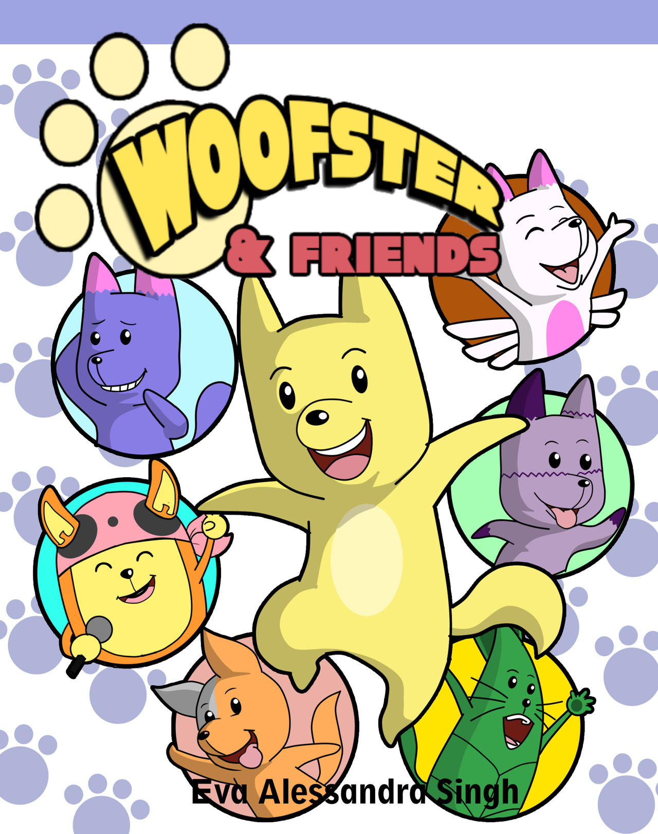 Woofst Woofster and Friends Book Cover by dixcreate on DeviantArt