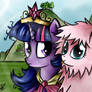 Twilight and Fluffle Puff