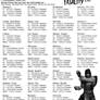 MK9 - Fatality List Sheet