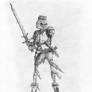 Skeleton swordsman