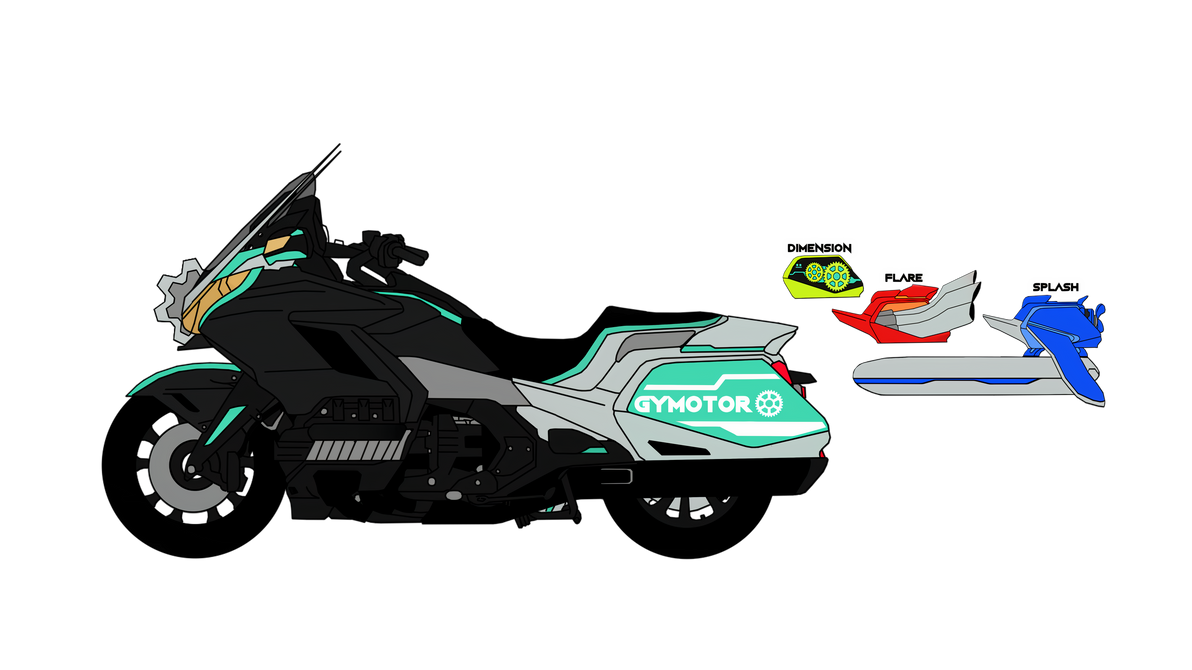 Gyro's Rider Machine - The Machine Gymotor! by GenericRider on DeviantArt