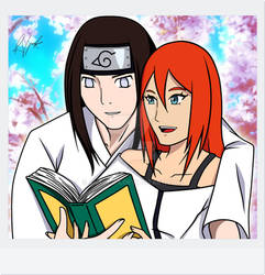 Neji and Tsubaki - Only a picture