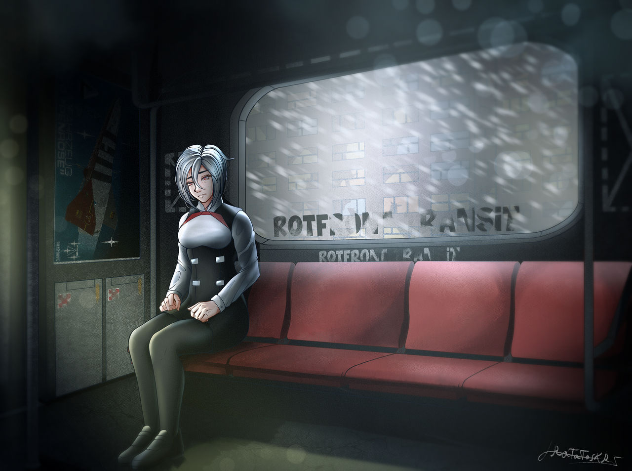 Signalis - Train ride by ChertovGhoul on DeviantArt