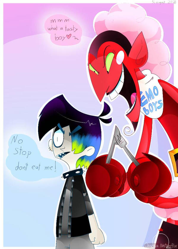 Him Powerpuff Girls And My Oc By Nethermation On Deviantart