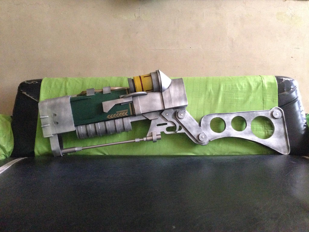 Fallout Laser Rifle Decals Fallout AER9 Laser Rifle by magnacartazero on DeviantArt