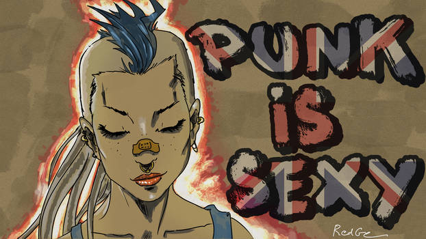 Punk is sexy Wallpaper (update)