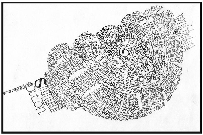 Snake calligraphic by Akkimaru-sama on DeviantArt