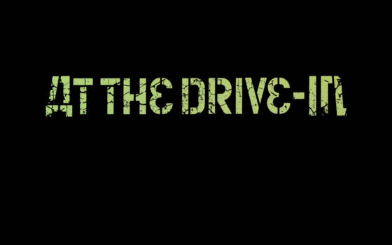 At the Drive-in logo wallpaper