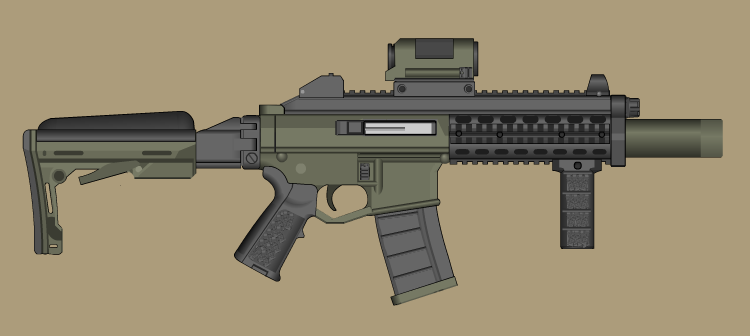 Mongoose PDW by PatTheGunartist