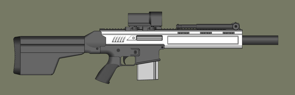 Whitout Marksman Rifle by PatTheGunartist