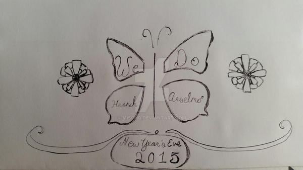 Wedding Invite Drawing 2 by MiscHQ on DeviantArt