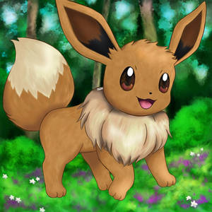 Eevee taking a walk