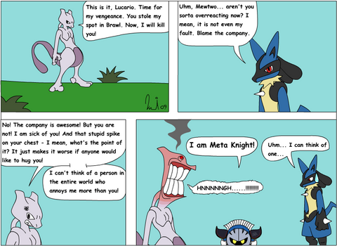 Mewtwo is mad