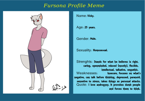 My Fursona Meme