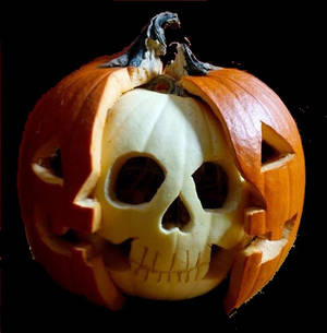 Pumpkin Skull