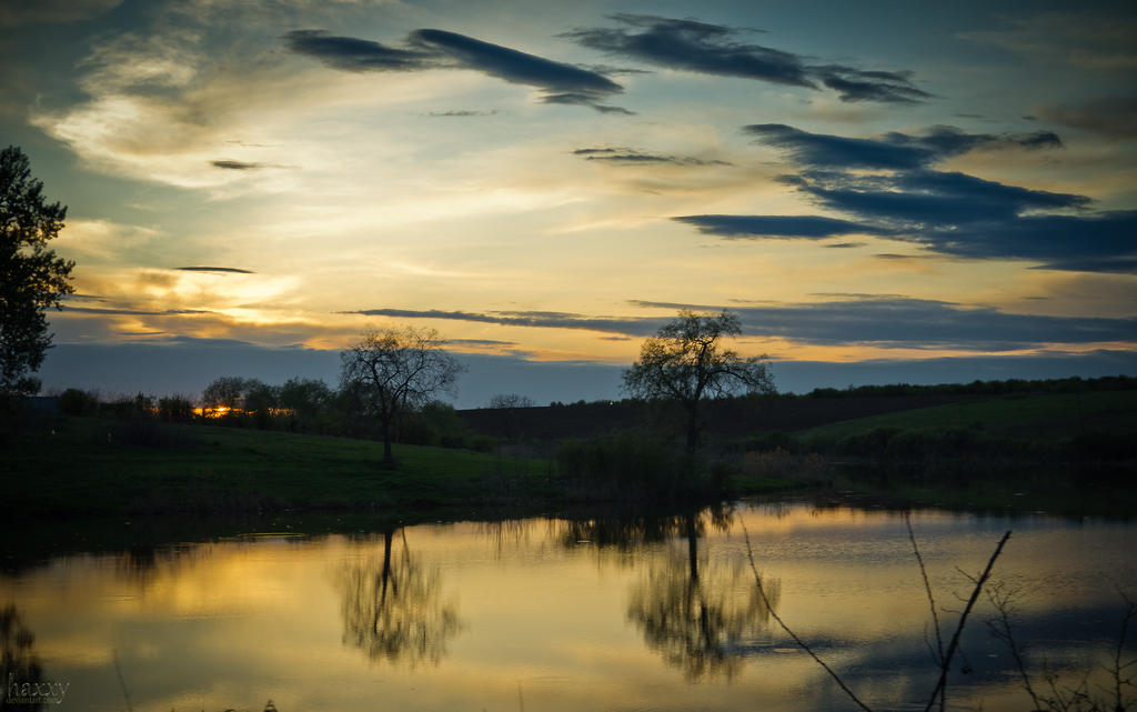 In the lake