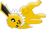 Jolteon Wants A Belly Rub by Tinker-Jet