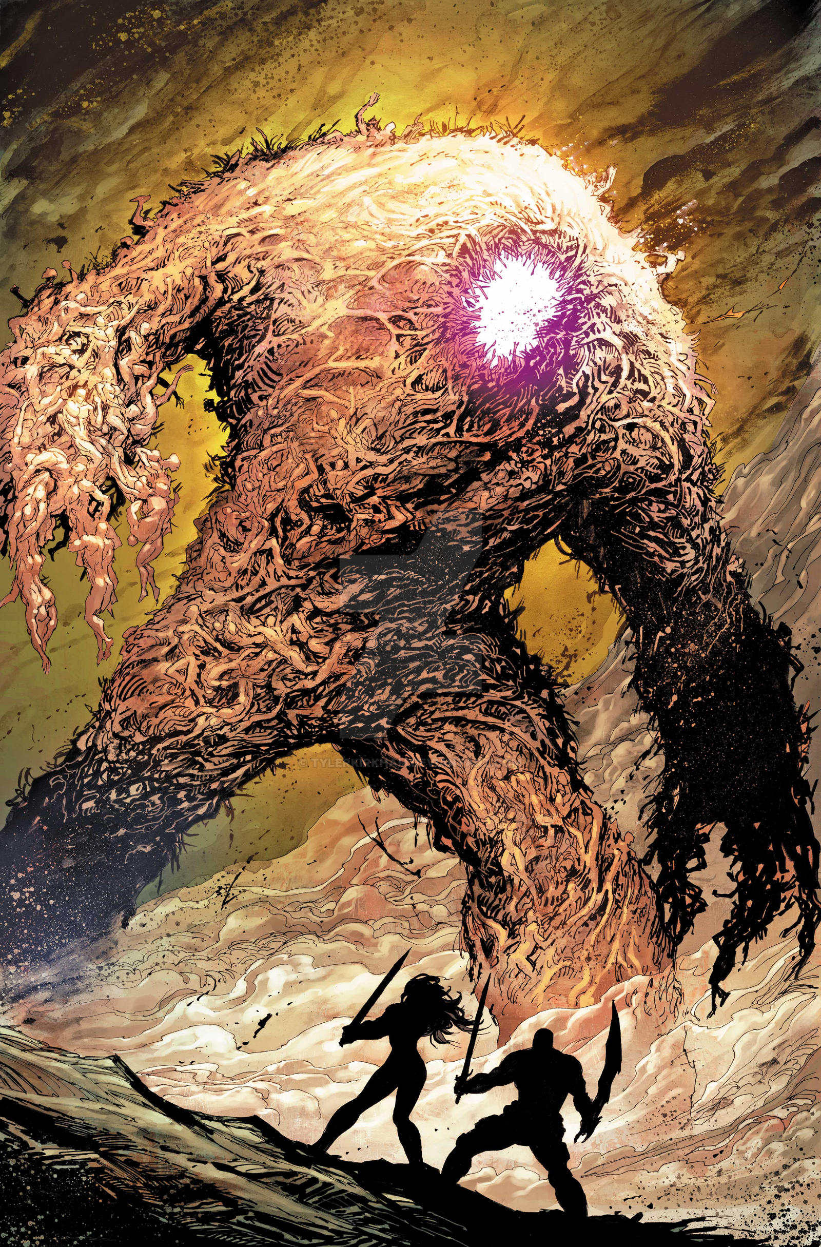 Shape Less Monstrosity Monstrosity color by TylerKirkham on DeviantArt