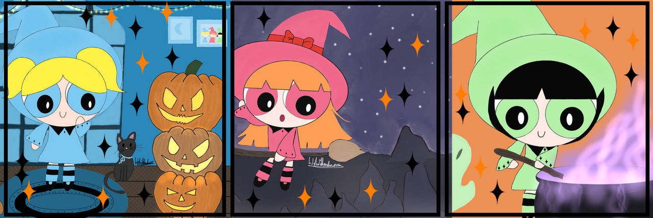 PPG - A Witchy Halloween (2021) by TheWhiteLotusX on DeviantArt