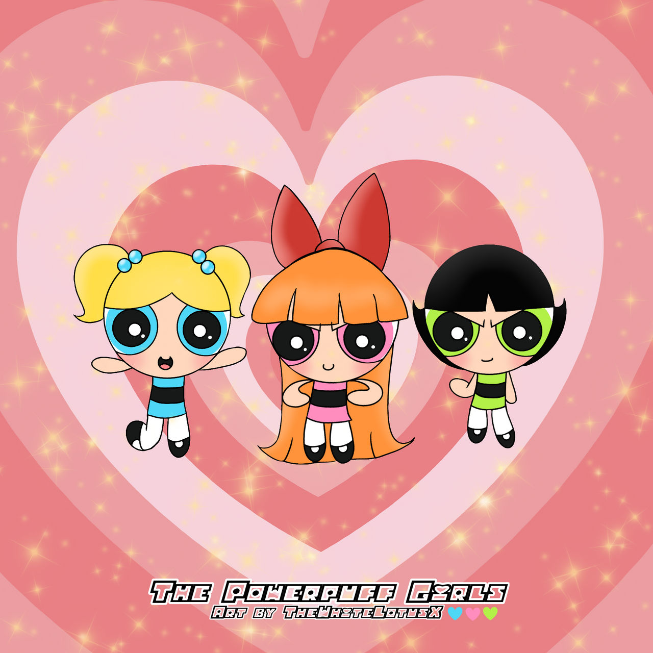 Powerpuff Style. Deviantart The Powerpuff Girls! by TheWhiteLotusX on DeviantArt