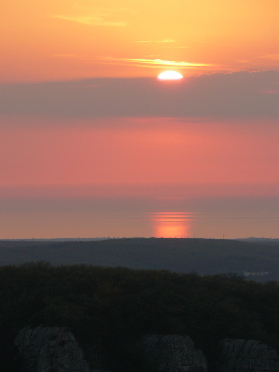 View from the mountains