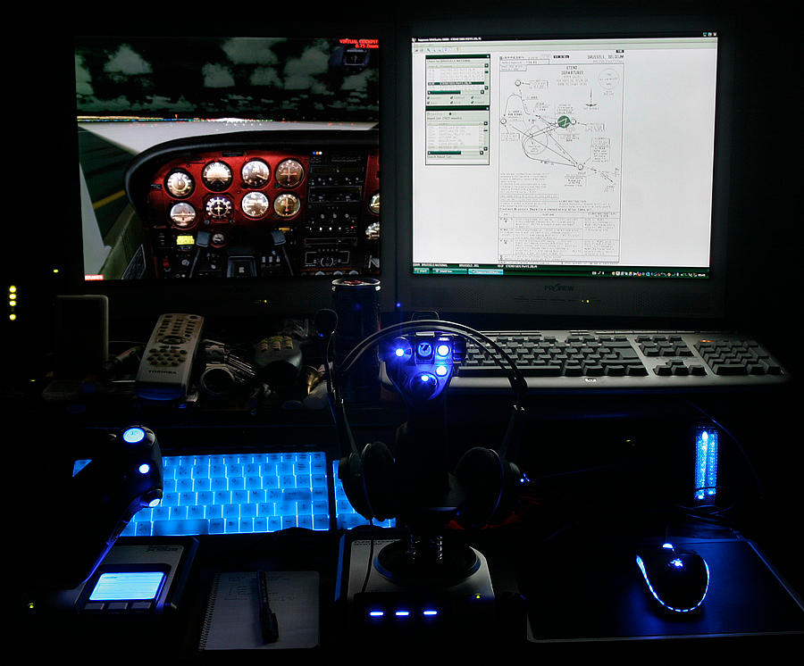 Desktop Cockpit Dual Setup by hivewasp on DeviantArt