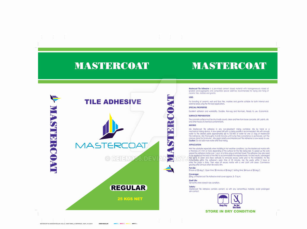 Mastercoat Tile Adhesive Regular by reiem336 on DeviantArt