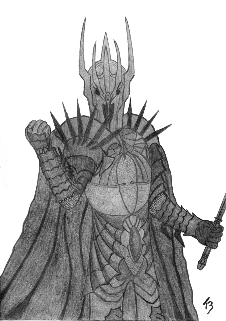 The Dark Lord Sauron by BavarianGoassBeard on DeviantArt