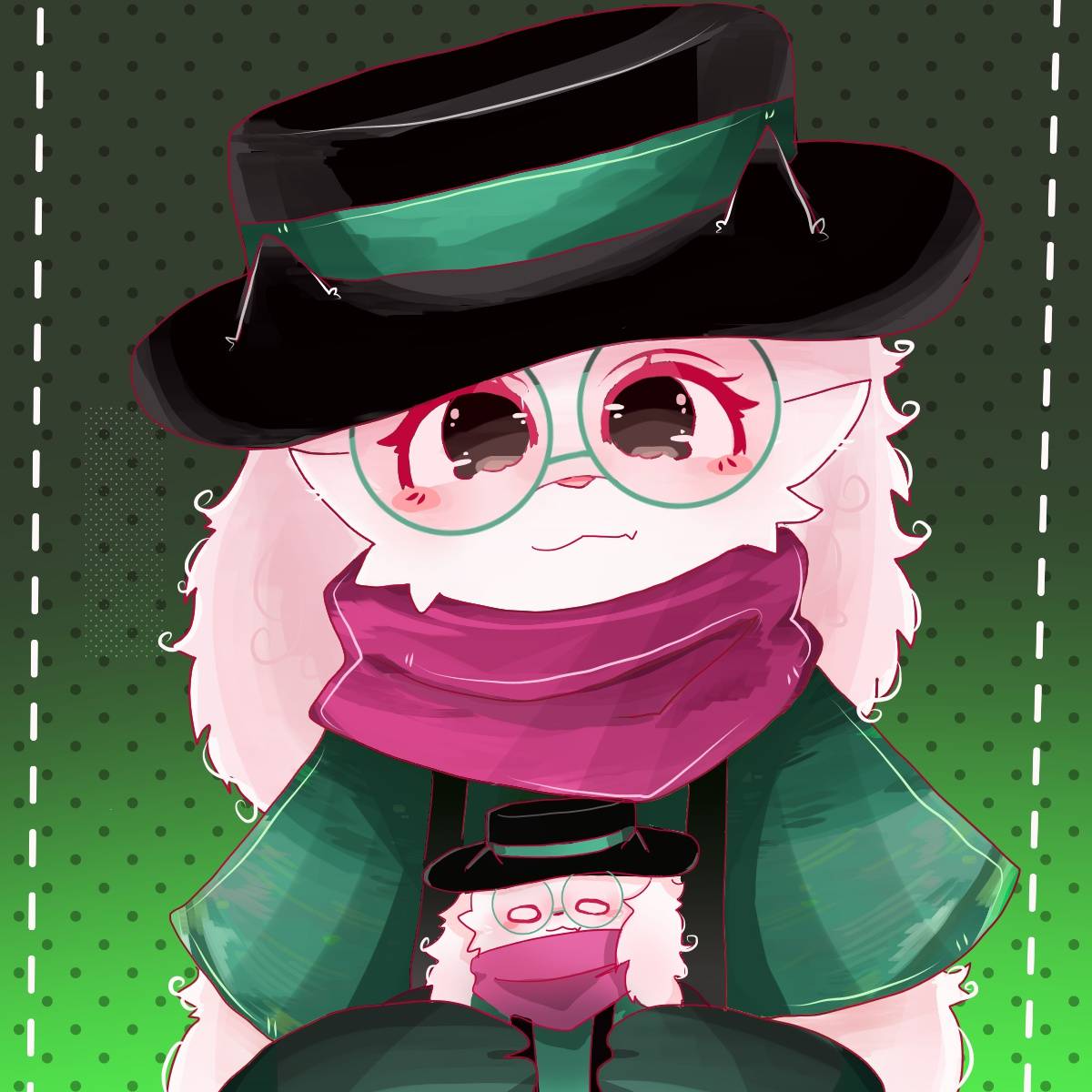 Blind Ralsei Ralsei :3 by IVRyusei on DeviantArt