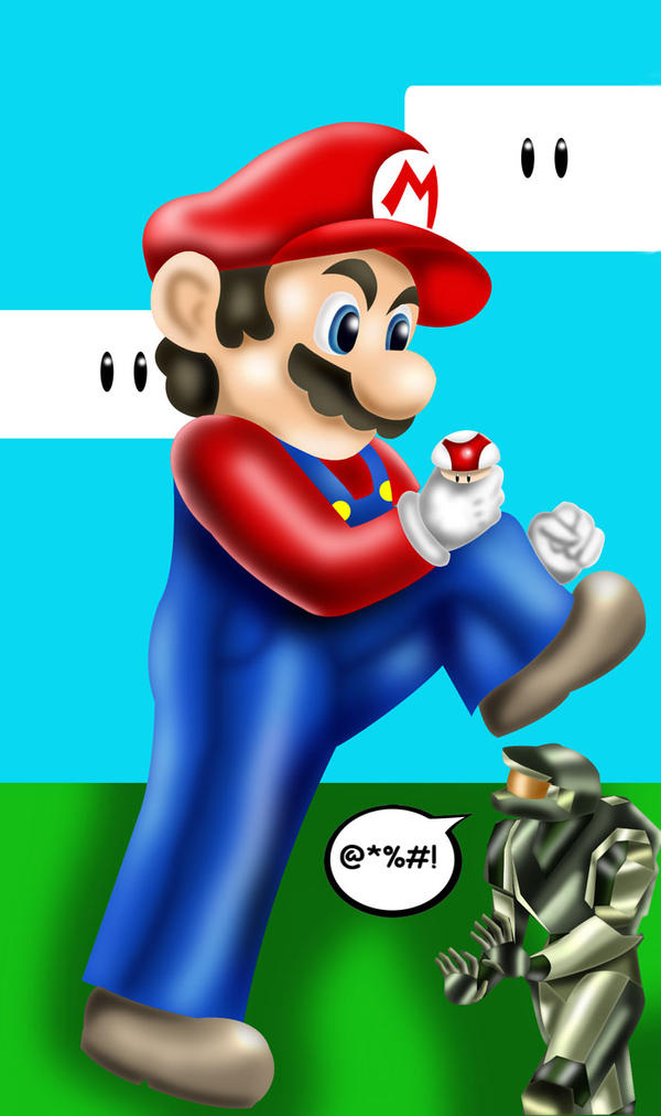 Mario Stomp by Amandark on DeviantArt
