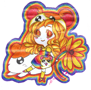 Hamtaro Fangirl Commission